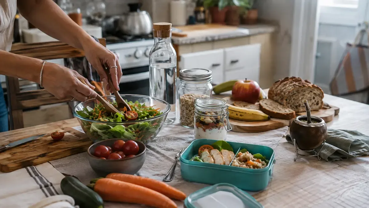 Alimentación saludable cotidiana